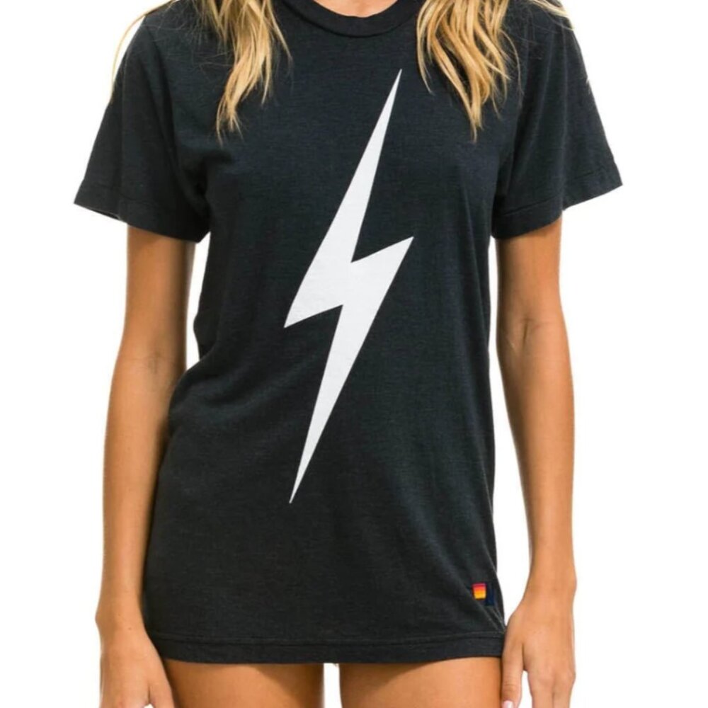 Aviator Nation Bolt Tee - Charcoal